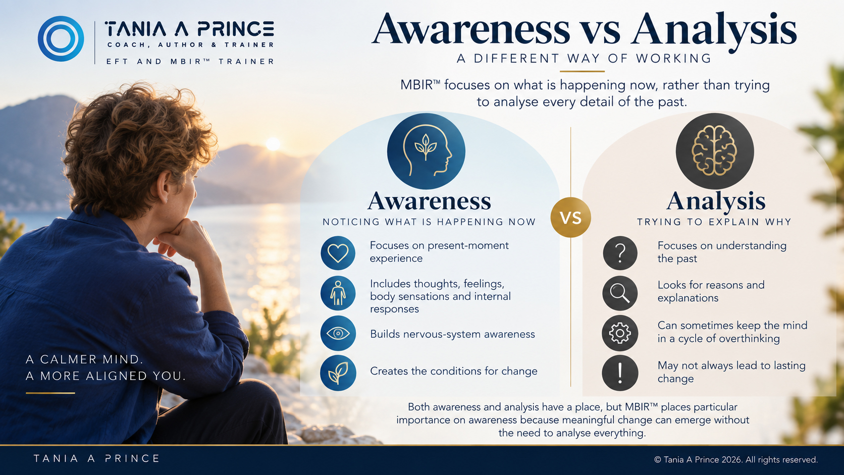 Awareness vs Analysis in Mindfulness-Based Inner RePatterning™️