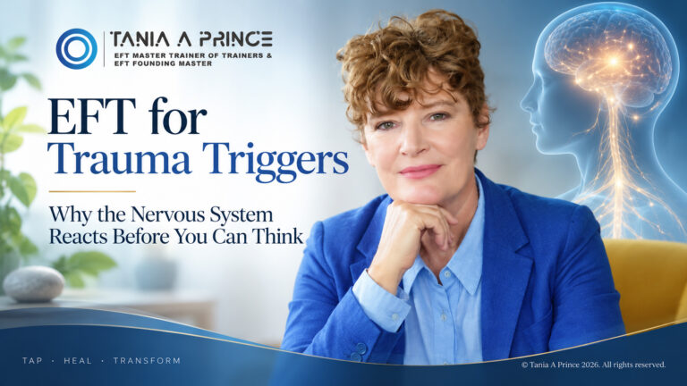 EFT for Trauma Triggers – why the nervous system reacts before you can think, by Tania A Prince